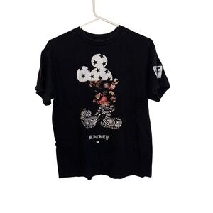 Disney Black Mickey Mouse Neff Swag Graphic Tee | M